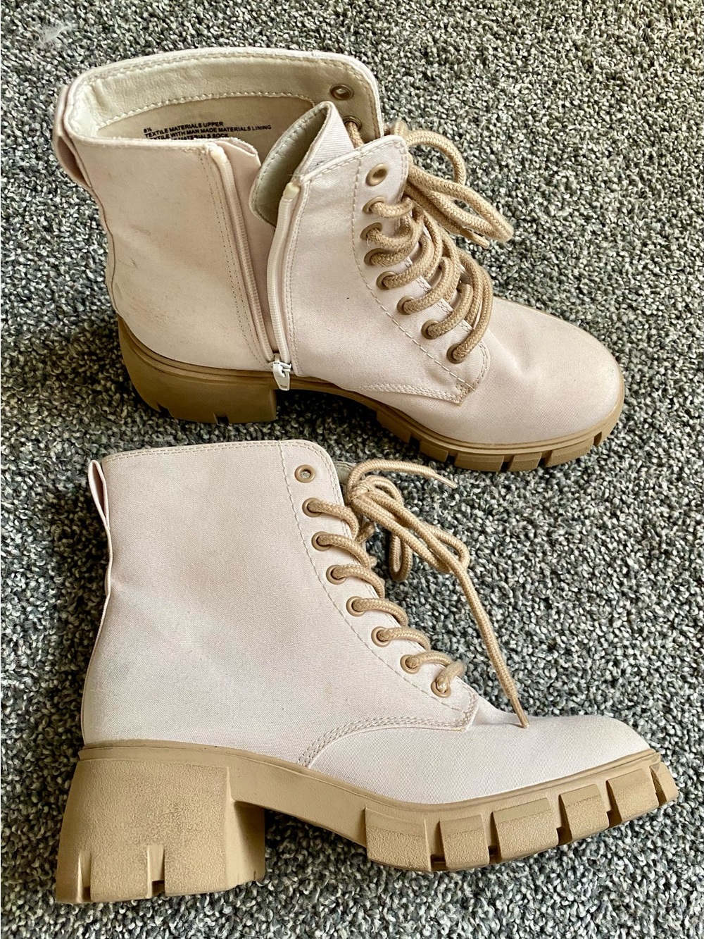 Universal Thread  Lace-Up Lug Combat Boots